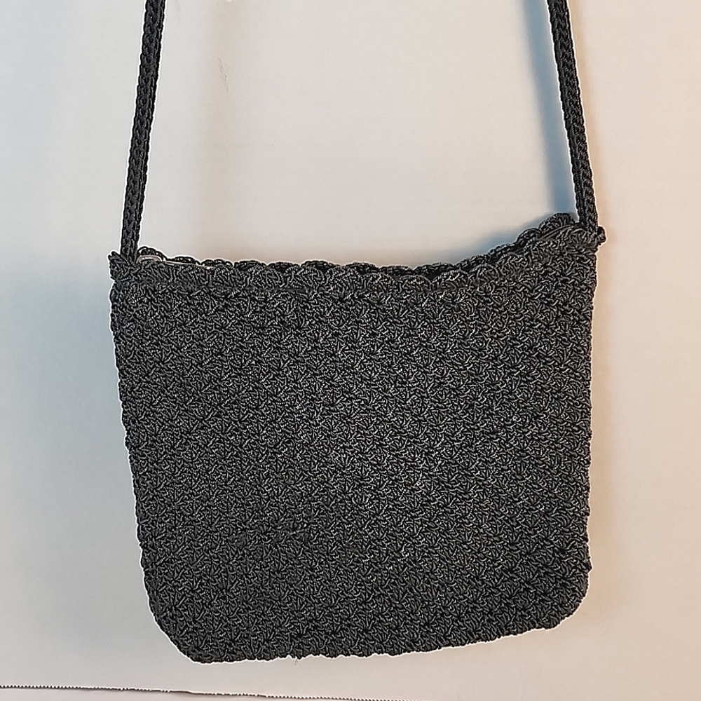 The Sak- beautiful gray crochet crossbody bag